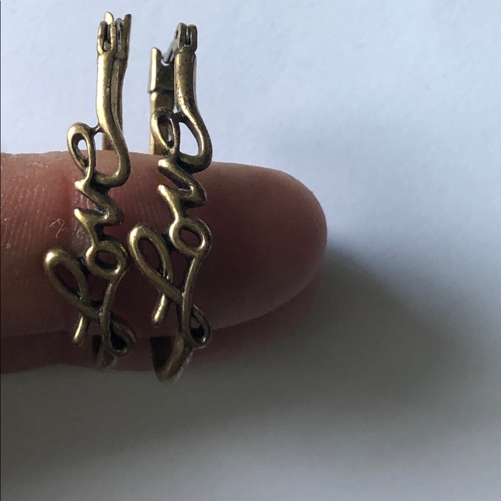 Lucky Brand Love Earrings